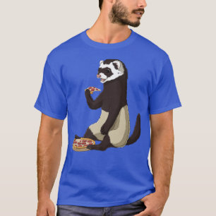 T-shirt Funny Pizza Lover Ferret