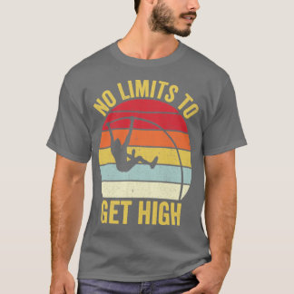 T-shirt Funny Pole Vault Pole Vaulting Pas De Limites Pour