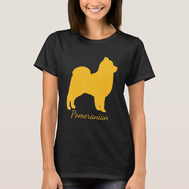 T-shirt Funny Poméranien ami Chien d'Amour Chien Chien Chi (Devant)