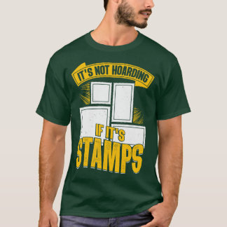 T-shirt Funny Postage Timbre Collecte Collector Cadeau