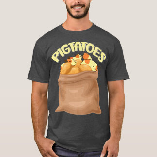 T-shirt Funny Potatoe Guinea Pig Premium 