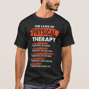 T-shirt Funny PT Physiothérapie Gift Therapist Mois