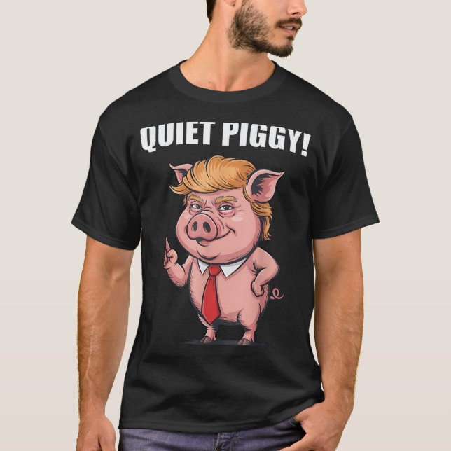 T-shirt Funny Quiet Ggy  (Devant)
