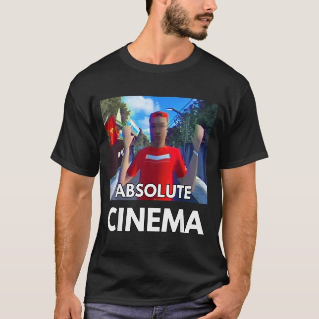 T-shirt Funny Quote Absolute Cinema Meme Brother Hai's Pho (Devant)