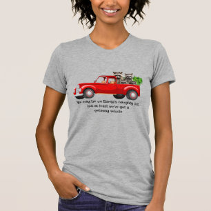 T-shirt Funny Raccoon animal Chemise de Noël
