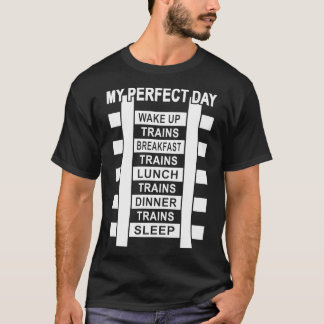 T-shirt Funny Railroad Locomotive Train Lover Don x27My P