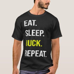T-shirt Funny Randonnée Chemise Militaire Rucking Fitness 