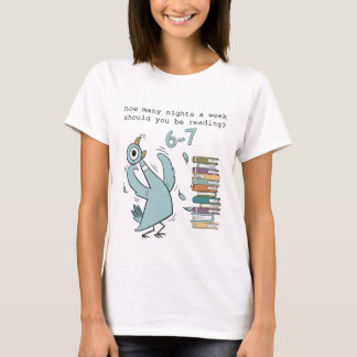 T-shirt Funny Reading Meme – 6–7 Nights a Week – Cute Book