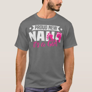T-shirt Funny Retro Fière Nouvelle Nana C'est une fille Ge