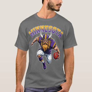 T-shirt Funny Retro Graphic Minnesota Nom JeuJours S