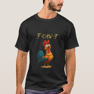 T-shirt Funny Rooster Meme Tee - Retro Chicken Humor shirt