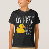 Funny Rubber Duck Little Voices dans ma tête