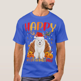 T-shirt Funny Samoyed Dog Lover Happy Samoyed HelloThanksM