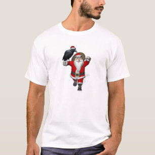 T-shirt Funny Santa Claus aime Ravens