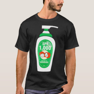 T-shirt Funny Sarcastic Irlandais Ginger Redhead SPF 1000