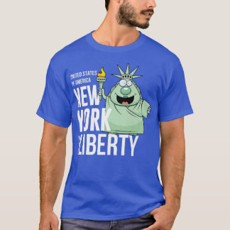 T-shirt Funny Sarcastic USA New York Statue Of Liberty Car
