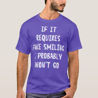 T-shirt Funny Saying