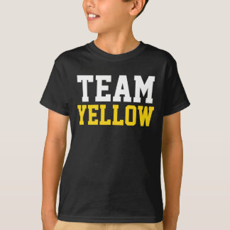 T-shirt Funny Sayings Lustige Sprüche & Texte : TEAM YELLO