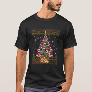 T-shirt Funny Schnauzer Christmas Ugly Sweater Christmas T