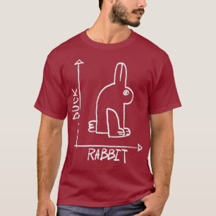 T-shirt Funny Science Nerd Canard Rabbit physique Geek de 