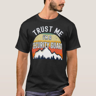 T-shirt Funny Security Guard Venin, Trust Me I'm a Securit