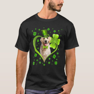 T-shirt Funny Shamrock chiot Labrador Chien St Patrick's D