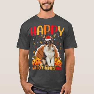 T-shirt Funny Sheltie Amoureux des chiens Happy Sheltie He