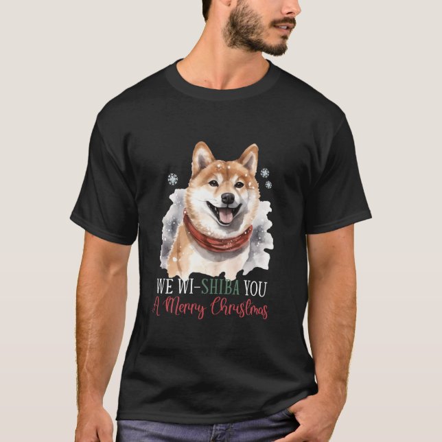 T-shirt Funny Shiba Inu Christmas Pun Shiba Inu Lover Owne (Devant)
