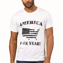 Funny Shirts AMERICA, F*CK OUAIS ! -usagé