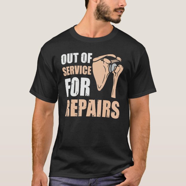 T-shirt Funny Shoulder Surgery (Devant)