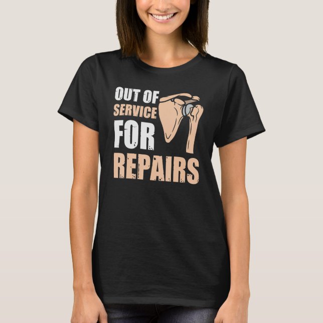 T-shirt Funny Shoulder Surgery (Devant)