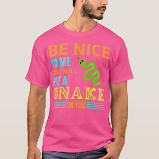 T-shirt Funny snake citation reptile gardien b cadeau de j