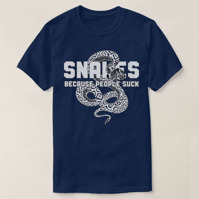 T-shirt Funny Snake World Snake Day Reptile DonTShirt (Design devant)