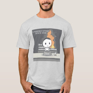 T-shirt Funny Sous-Effectif Depuis 2020 Pharmacie Tech