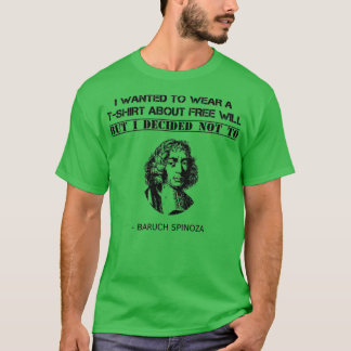 T-shirt Funny Spinoza Philosophie enseignant Philosophe ét