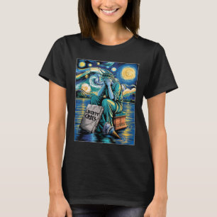 T-shirt Funny Statue Des Crimes De Liberté, Van Gogh Starr