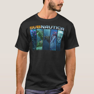 T-shirt Funny Subnautica Design Arts Multiplayer Gamer Cla
