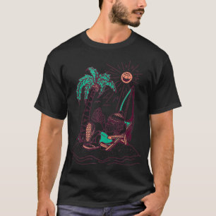 T-shirt Funny Summer Père Noël Noël en juillet