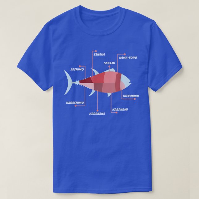 T-SHIRT FUNNY SUSHI  (Design devant)