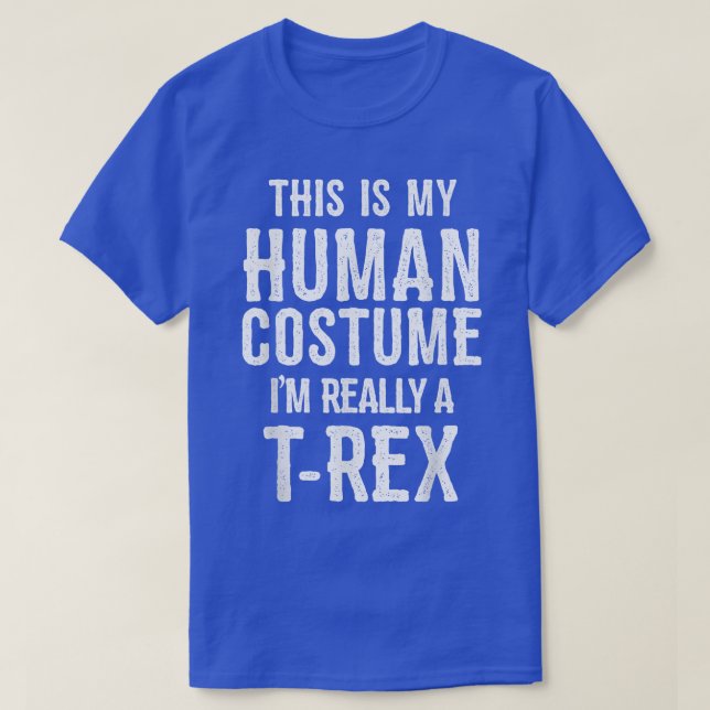 T-shirt Funny T Re Costume Halloween 2877 (Design devant)