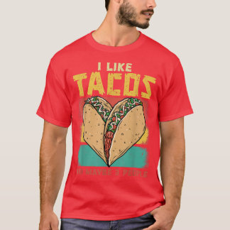 T-shirt Funny Taco Cinco De Mayo Tacos Amoureux du plaisir