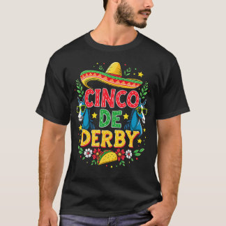 T-shirt Funny Taco Horse Racing Vintage Cinco De Derby