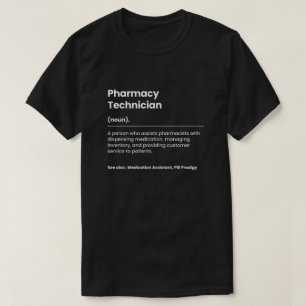 T-shirt Funny Technicien en pharmacie