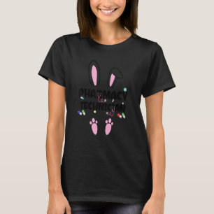 T-shirt Funny Technicien en pharmacie Bunny Pharmaciste Ha