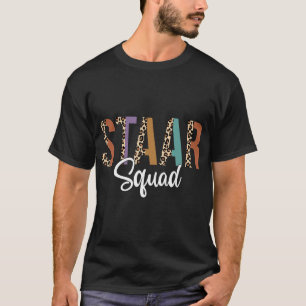T-shirt Funny Test STAAR Day Squad Mode On Teacher Testing