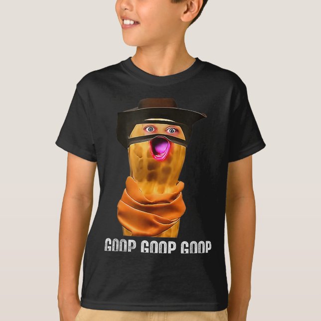 T-shirt Funny The Burnt Peanut Goop Bungulator  (Devant)