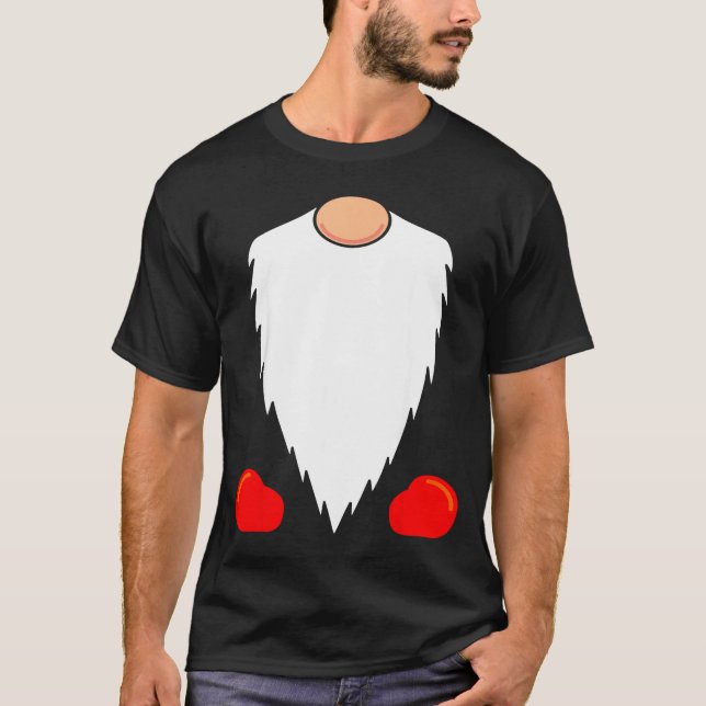 T-shirt Funny Tomte Swedish Gnome Beard Christmas Yule Nis (Devant)