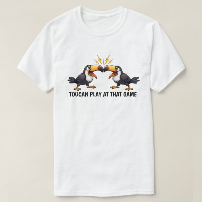 T-shirt Funny Toucan Unisex  (Design devant)