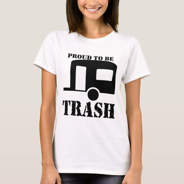 T-shirt Funny Trailer Park (Devant)