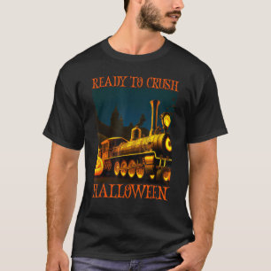 T-shirt Funny Train Wagon Railroad Halloween Costume Boys